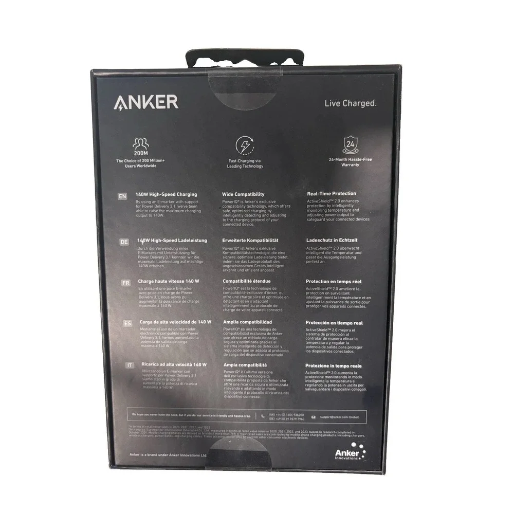 Anker 737 power